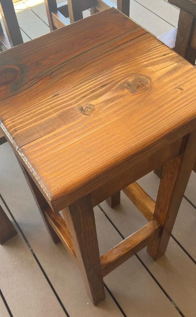 timber bar stool