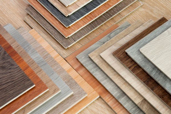Custom furniture wood samples